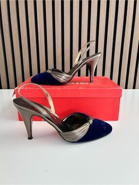 VTG GAROLINI Velvet Heels